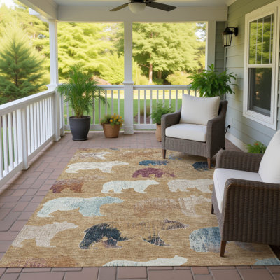 Tapis intérieur / extérieur lavable à la machine Chantille ACN2338