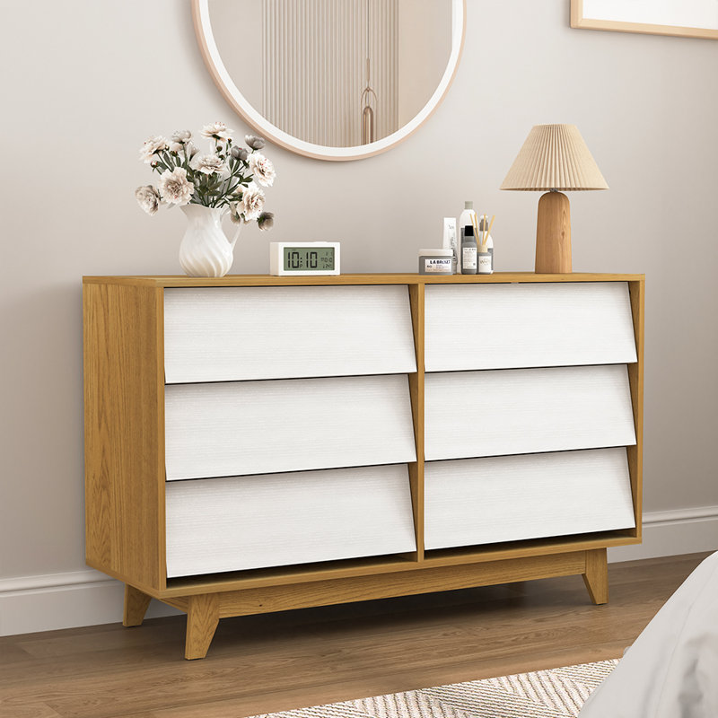 Commode double 6 tiroirs