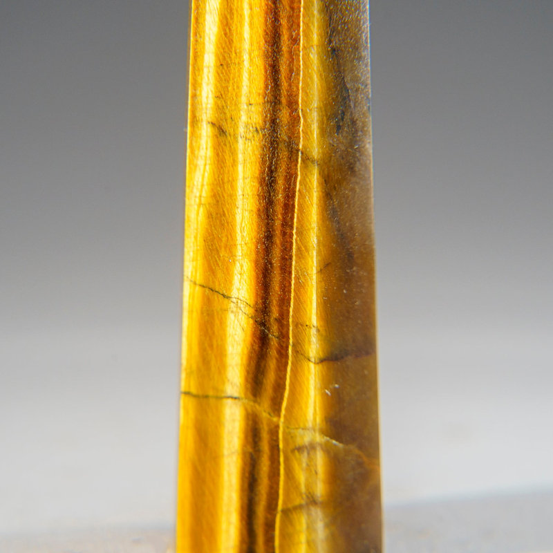 Véritable poli (moyen) Tiger's Eye Point