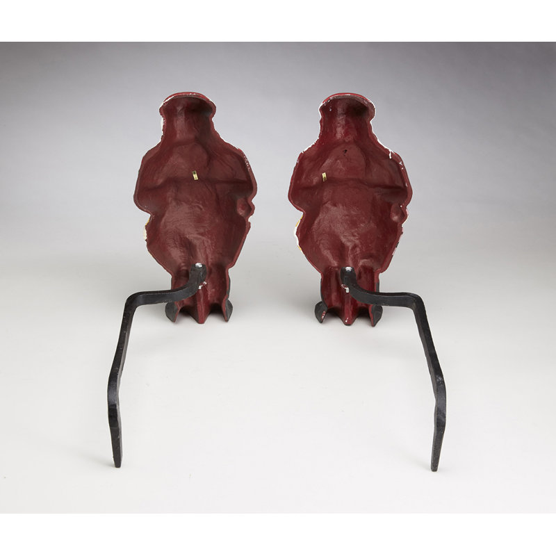Figurine andirons père noël