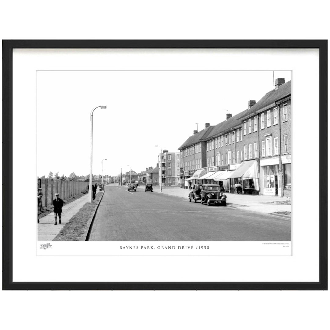 'Raynes Park, Grand Drive C1950' by Francis Frith - Picture Frame Photograph Print on Paper
