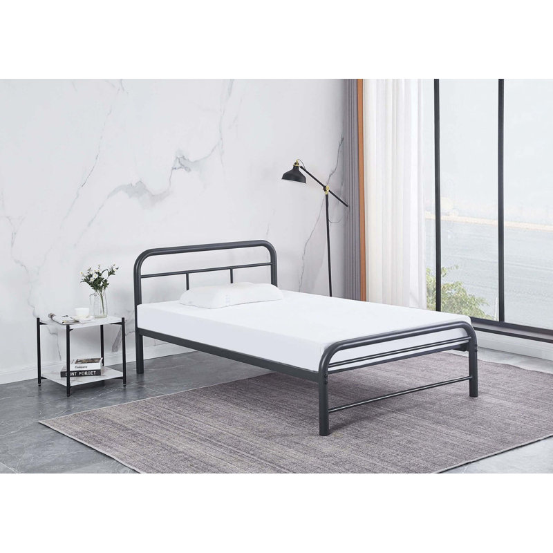 Alexah Metal Bed, Small Double (4')