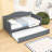 Niesha Twin Size Wooden Daybed with Trundle-30844712