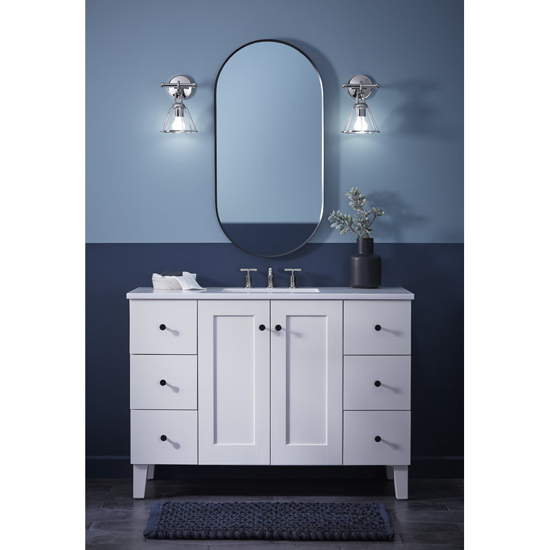 Terret 11-In One-Light Sconce, Polished Chrome