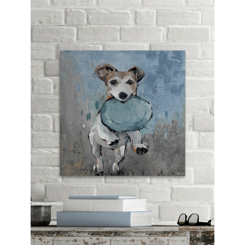 Parvez Taj - Wrapped Canvas Painting, 20 cm H x 20 cm W x 4 cm D