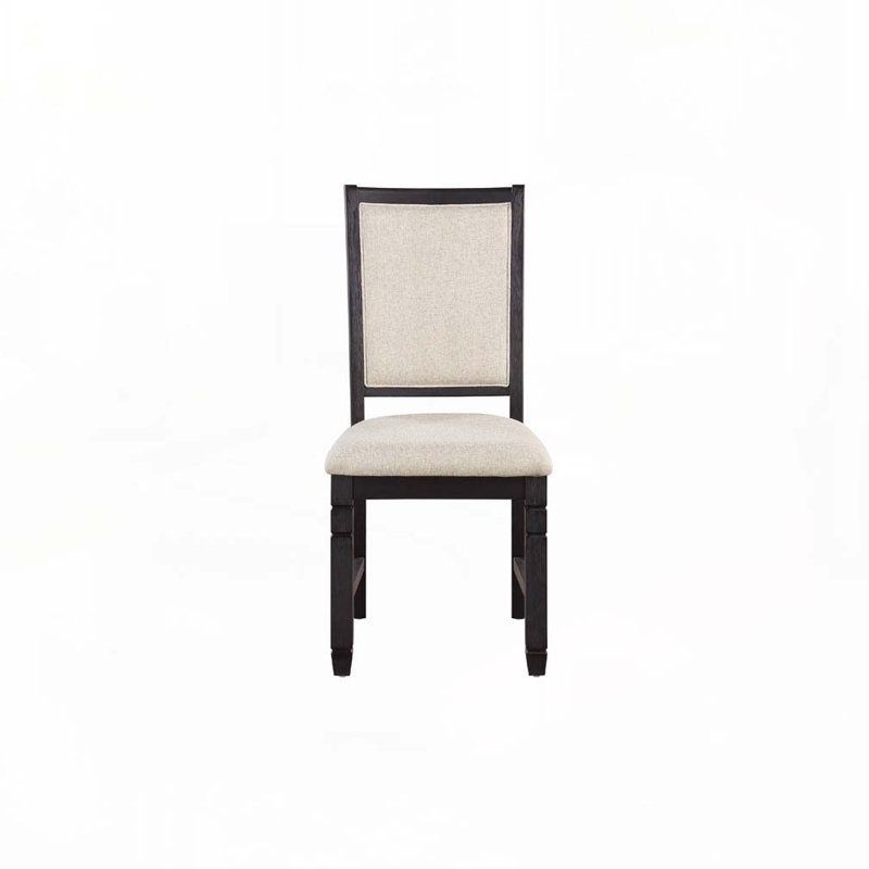 Chaise de salle à manger, Noir antique