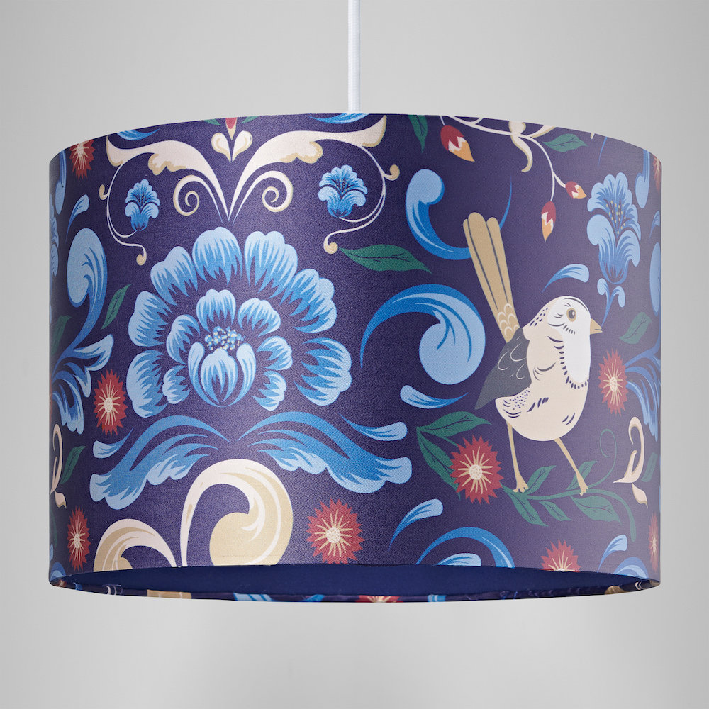 30cm Silk/Shantung Drum Lamp Shade