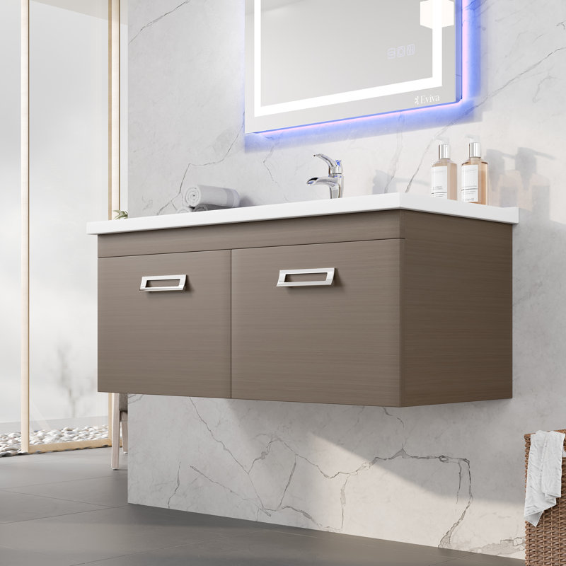 Leopold 38" Single Bathroom Vanity Set, Wenge