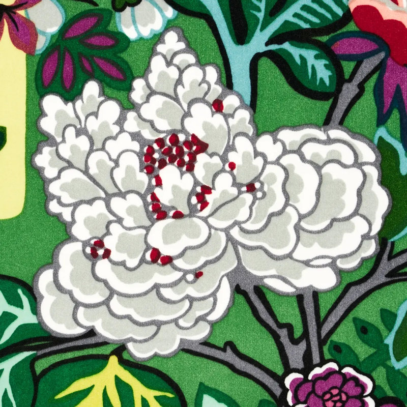 Tissu en velours de dragon de chiang mai, Jade