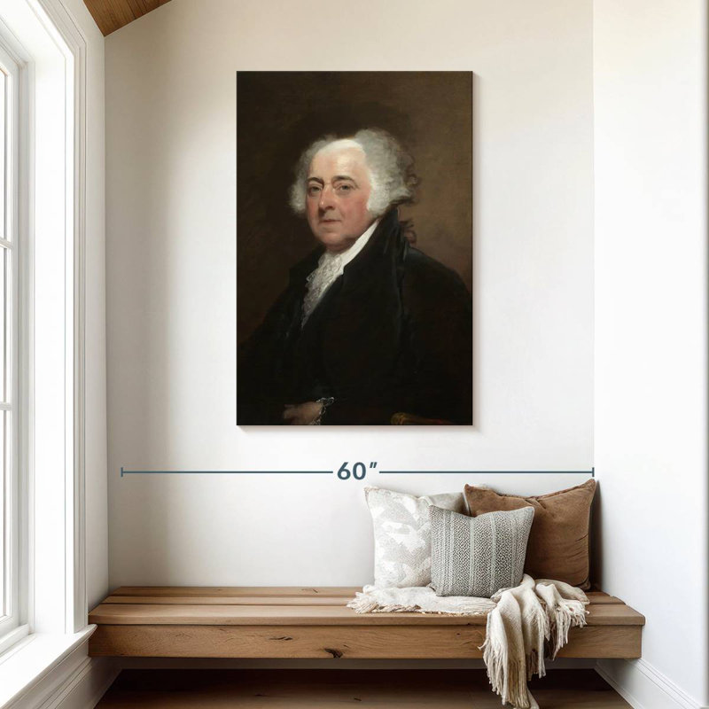Leisha John Adams, 45" H x 30" W