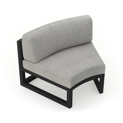 Avion Curve Seat - Black