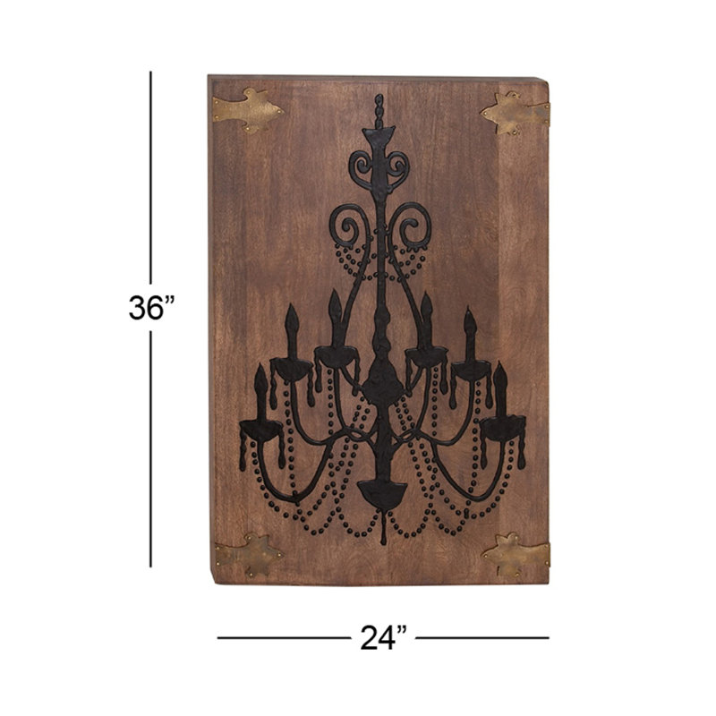Ensemble d’impression traditionnel « lustre » sur bois