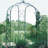 71 W x 17 D Metal Arbor in Green