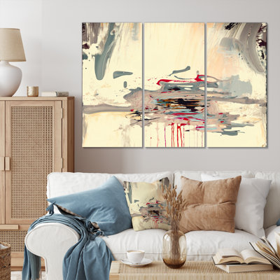 «Dancing Alone Minimal Abstract», ensemble de reproductions d'art sur toile abstraites