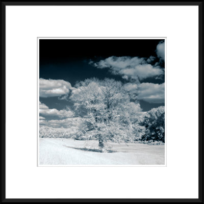 Deep Blue Landscape Framed Photographic Print