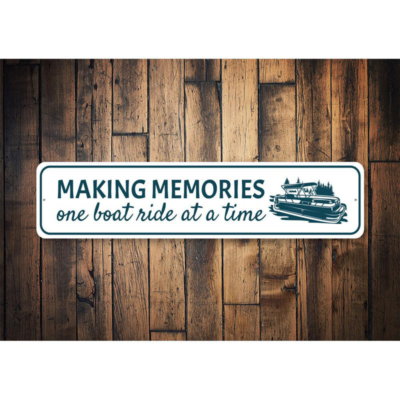 Plaque en aluminium faisant mémoire, H 6 po x l 24 po x P 0,06 po