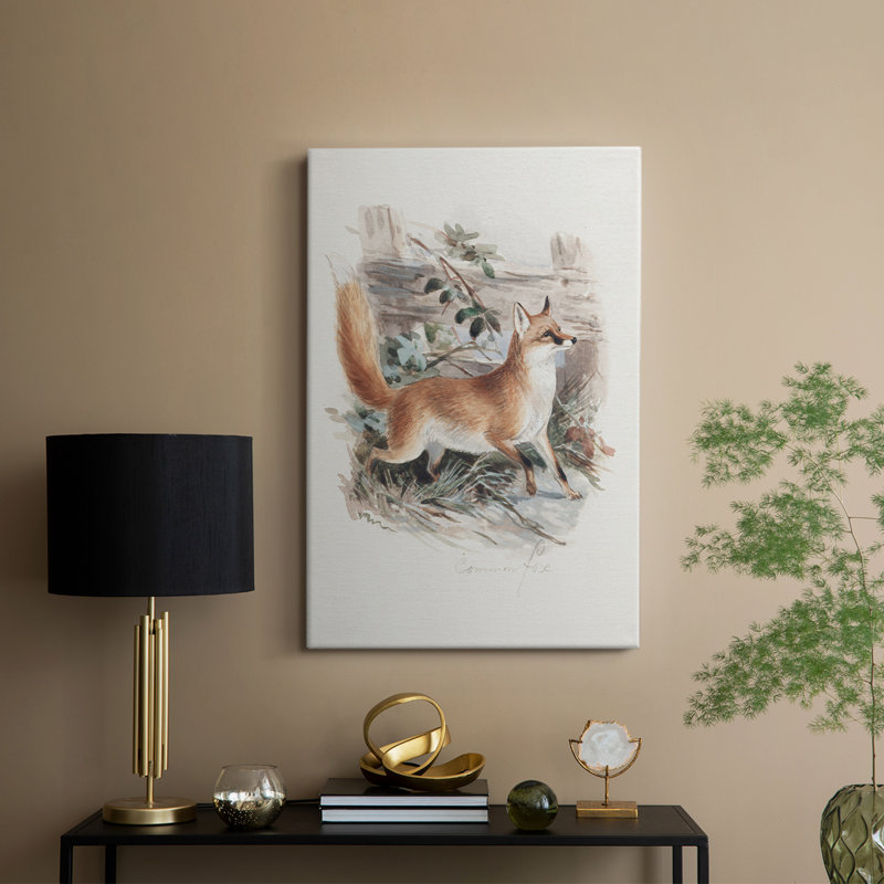 Imprimé animalier rétro XXV - galerie Cavas, H 48 po x l 32 po