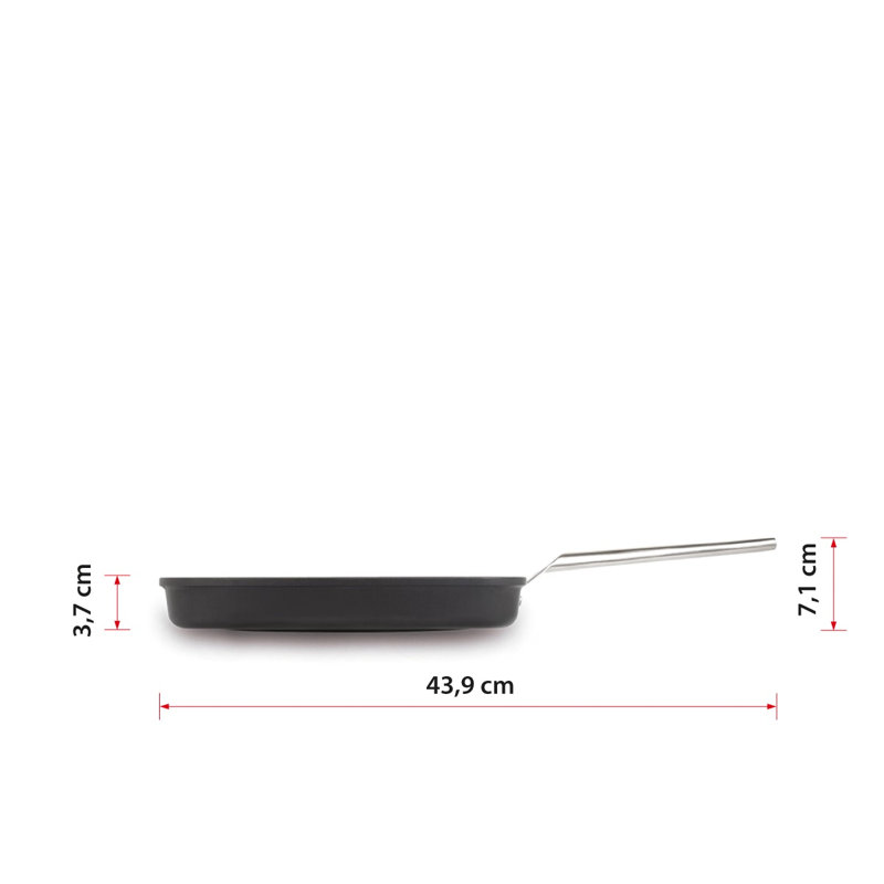 Hodges Non-Stick Aluminum Grill Pan / Griddle Set, 23 cm