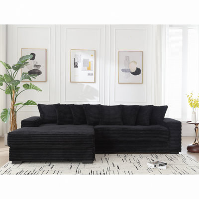 Zinia 111'' Upholstered Sofa & Chaise
