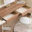 Modern Minimalist Acrylic Floating Solid Wood Dressing Table