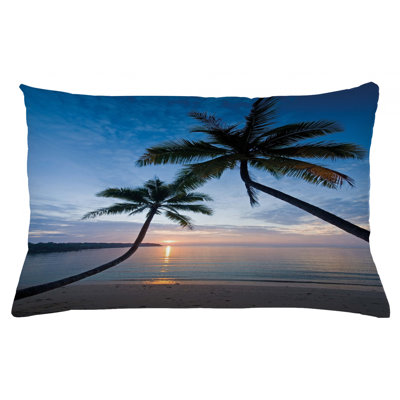 Tropical Square Pillow Cover