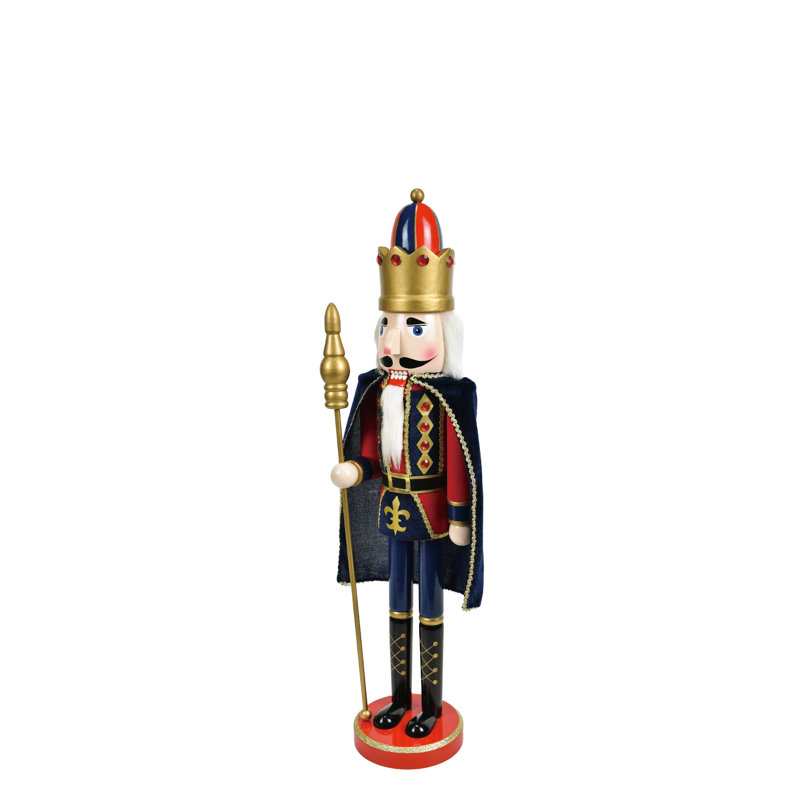 Christmas Nutcracker, 18" H x 4.1" W x 5.5" D