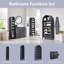 Armoire de rangement en bois d'ingénierie arquée 71 po H-1009375516-1032443453