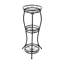 Iron Plant Stand 3 Tier
