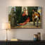 Madonna and Child with Saint Anthony of Padua and Saint Roch-Titian-Gallery, toile tendue-c. 1510-1133008223