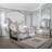 Valkyrie 4 Doors Dresser, Antique Platinum Finish