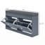 Banc de rangement moderne pour chaussures avec coussin et 2 tiroirs - Rangement réglable pour 8 paires-878806207