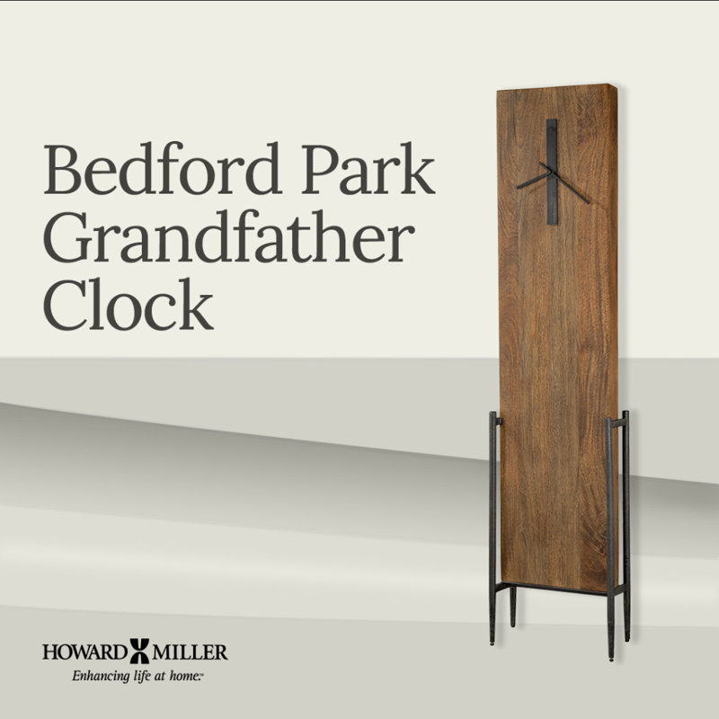 Bedford Park 76" Wood Floor Clock