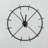 Meltem Metal Wall Clock