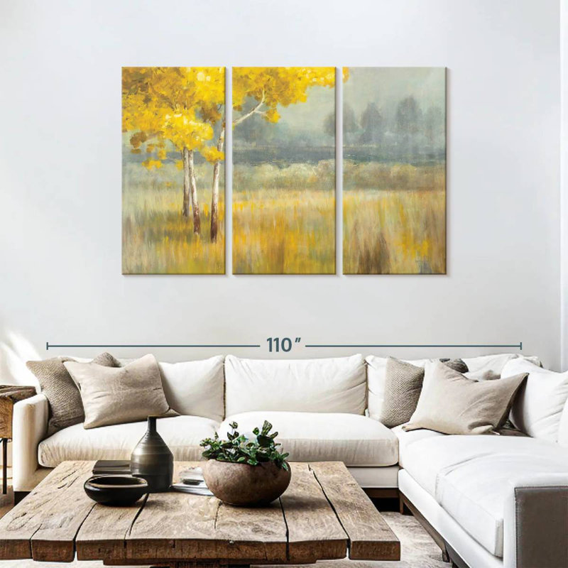 Alvord Yellow Landscape II, 48" H x 74" W