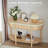 43.3'' Farmhouse Half Moon Console Table-1161319002