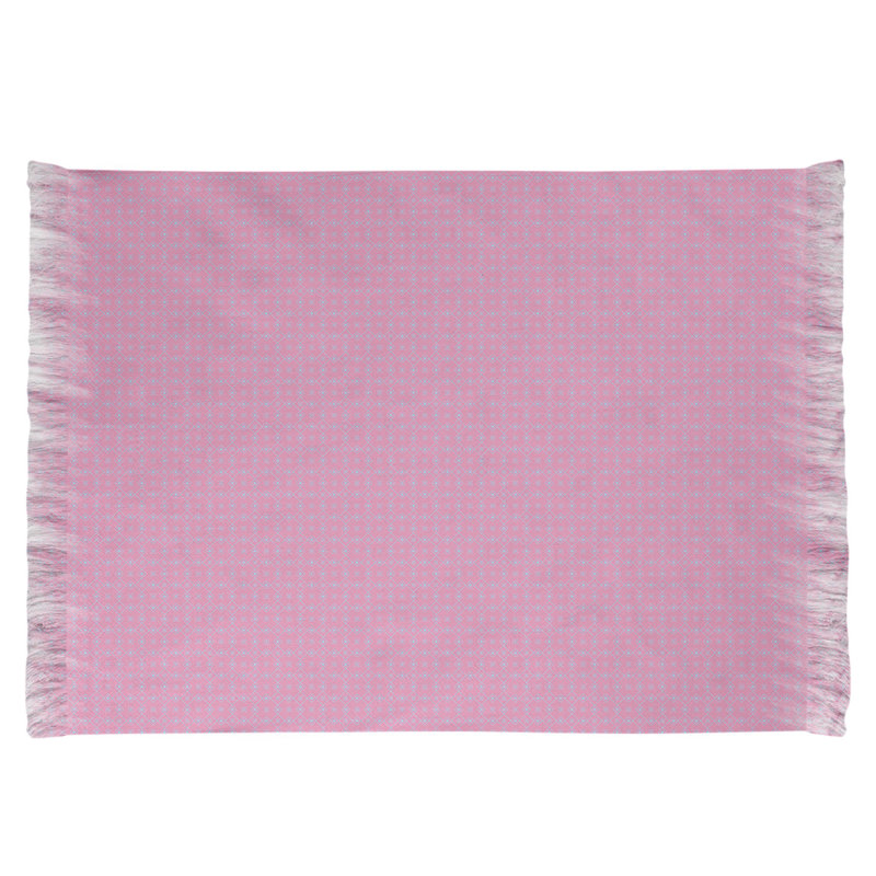 Tapis zone rose napperon Mcguigan, Non