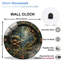 Horloge avec horloge murale 12 po