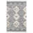 Adi Moroccan Lattice Hand-Knotted Wool Fringed Gray Area Rug-664133266