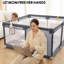 Centre de jeu pour bébé, clôture sécuritaire et portable-118026573