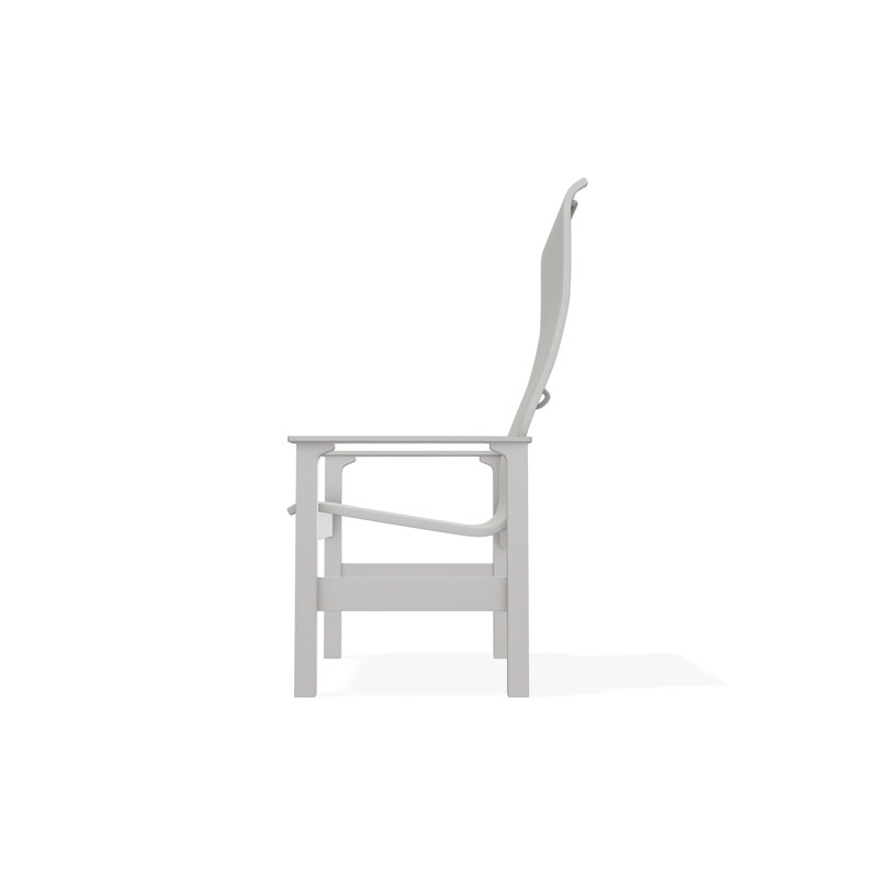 Leeward Polymer Outdoor Lounge Chair, Warm Gray, Harbor