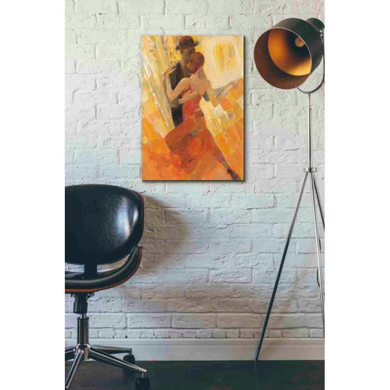 «Tango» par Albena Hristova, art mural sur toile, H 26 po x l 18 po x P 0,75 po