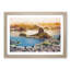 Skyline of Rio De Janeiro in Brazil in Abstract - Picture Frame Graphic Art Print-55739791-55739790