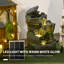 Resin Solar Powered Garden Water Feature Pump 57cm Height Dark Grey