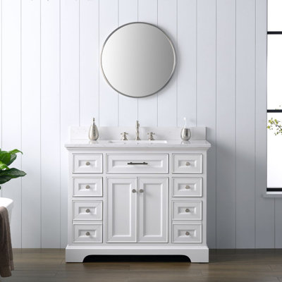 Currahee 42" Single Bathroom Vanity Set
