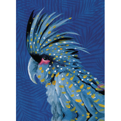 Cacatoès bleu - imprimé