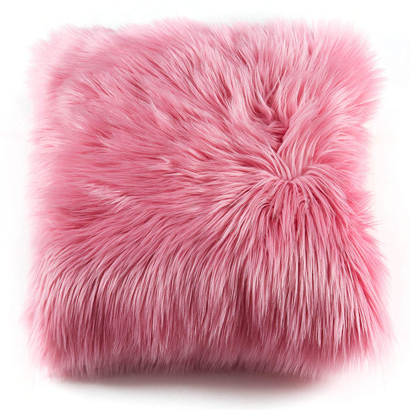 Throw Pillow, Pink, Pillow Cover & Insert