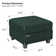 22.4'' Wide Corduroy Storage Ottoman