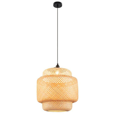 Inigo Bamboo Boho Pendant Lamp 1 pc.