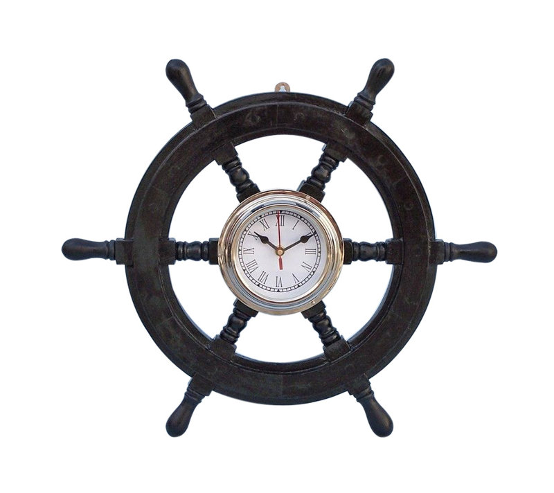 Horloge 18 po, Chrome