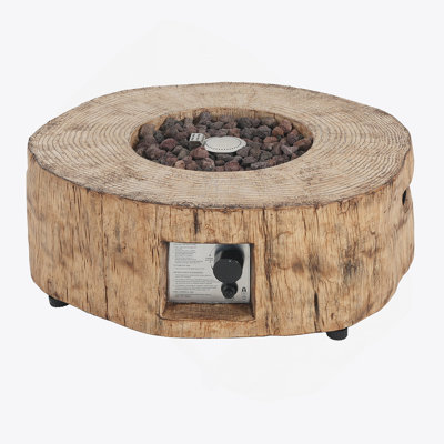 Patio Round Shape Fire Pit, 30, 000BTU